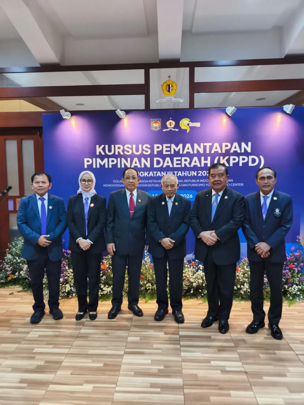 Prof. Sukri Palutturi bersama pengurus IKAL Lemhannas memperkuat komitmen mencetak pemimpin daerah berdaya saing. (Foto: Dok.Pribadi).